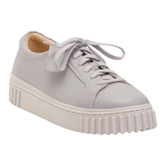CLARKS Leather Wide Width Mayhill Comfort Walking Sneakers size various